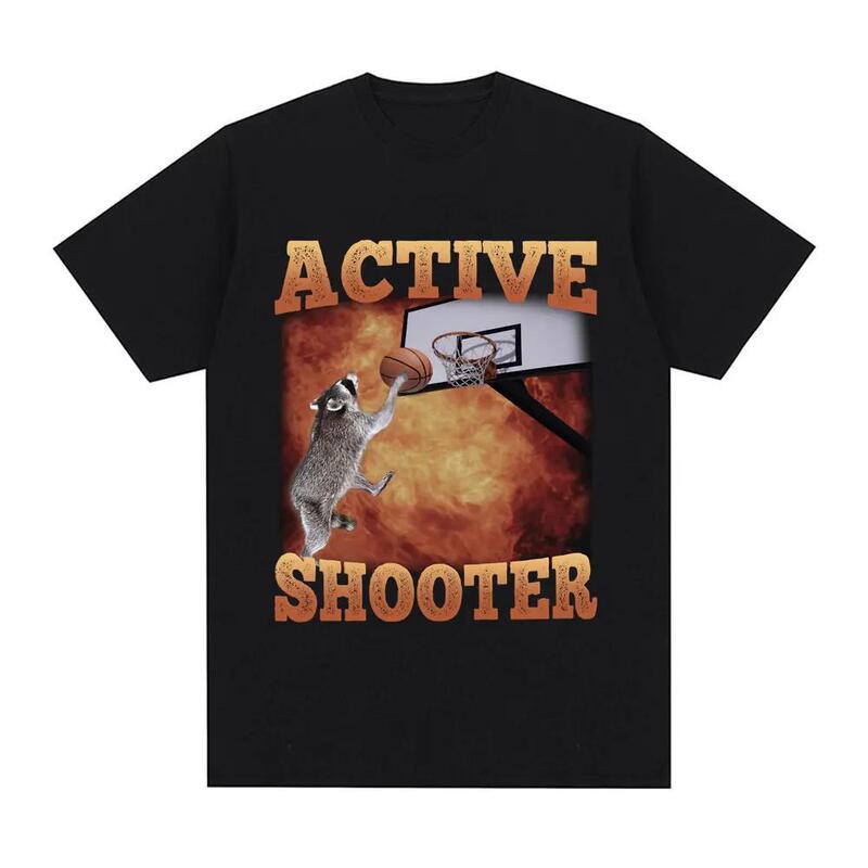 Active Shooter Fun Basketball Raccoon Pattern Women's Fashion Active Shooter Fun Basketball Raccoon Pattern Women's Fashion