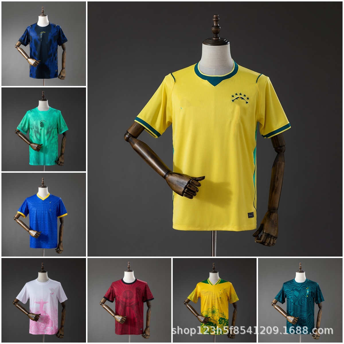 2026 Dünya Kuboku Forması - Braziliya Ev və Səfər Komplekti
