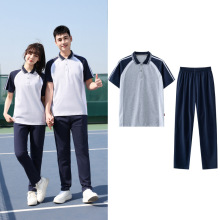 幼儿园服春秋季新品中小学生白色运动三件套校服夏装班服团购批发