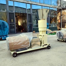 养殖饲料颗粒机生产线  新款轮转玉米秸秆饲料造粒机