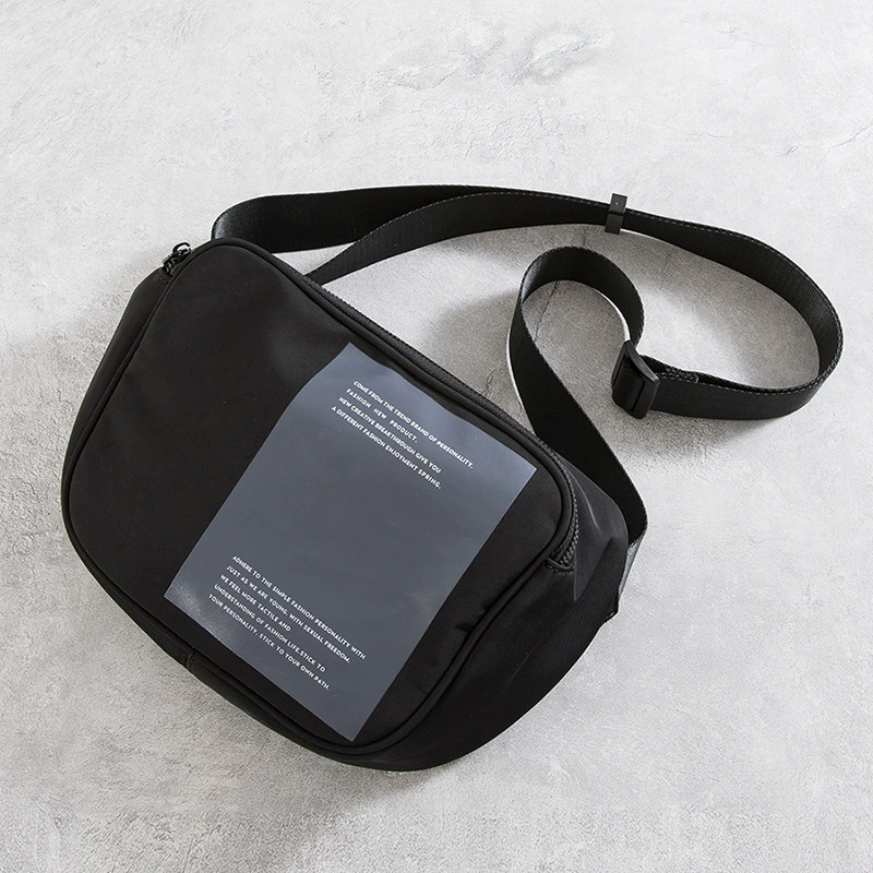 Japanese one-shoulder bag for men and women, chest bag for leisure, sports shoulder bag