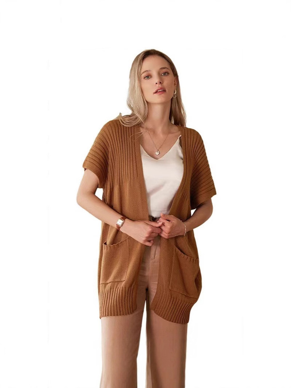 2025 Amazon Wish 独立したステーションクロスボーダーヨーロッパとアメリカの女性のセーター人気のカーディガンニット太い針快適でカジュアル|undefined