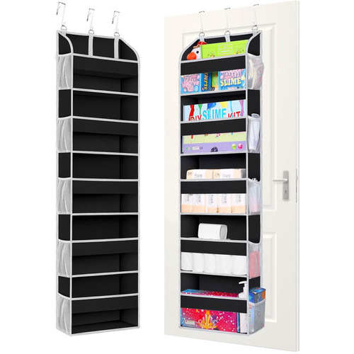 Non-woven fabric door behind dormitory storage pouch household underwear storage bag wall-mounted storage net bag
