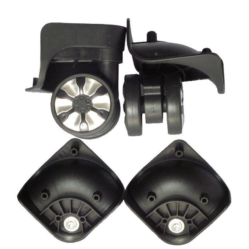 Password lock luggage wheels, suitcase wheel accessories, trolley luggage wheel replacement, universal wheels for travel luggage and suitcases