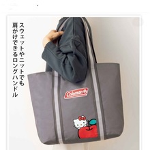 日系新款杂志附录包猫咪卡通手提包大容量单肩包可爱托特包购物袋