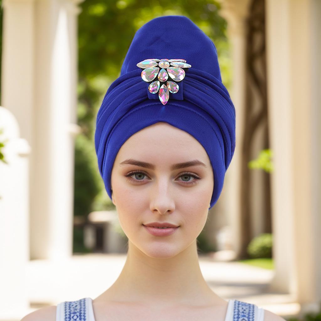 Chapeau musulman Espace musulman laminé foret froissé laminé chapeau africain chapeau indien_voghion.com