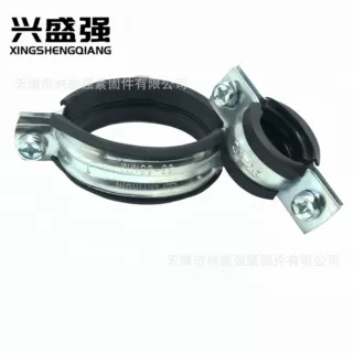 厂家供应优质碳钢铁镀锌灯笼管箍管夹管卡（量大优惠）