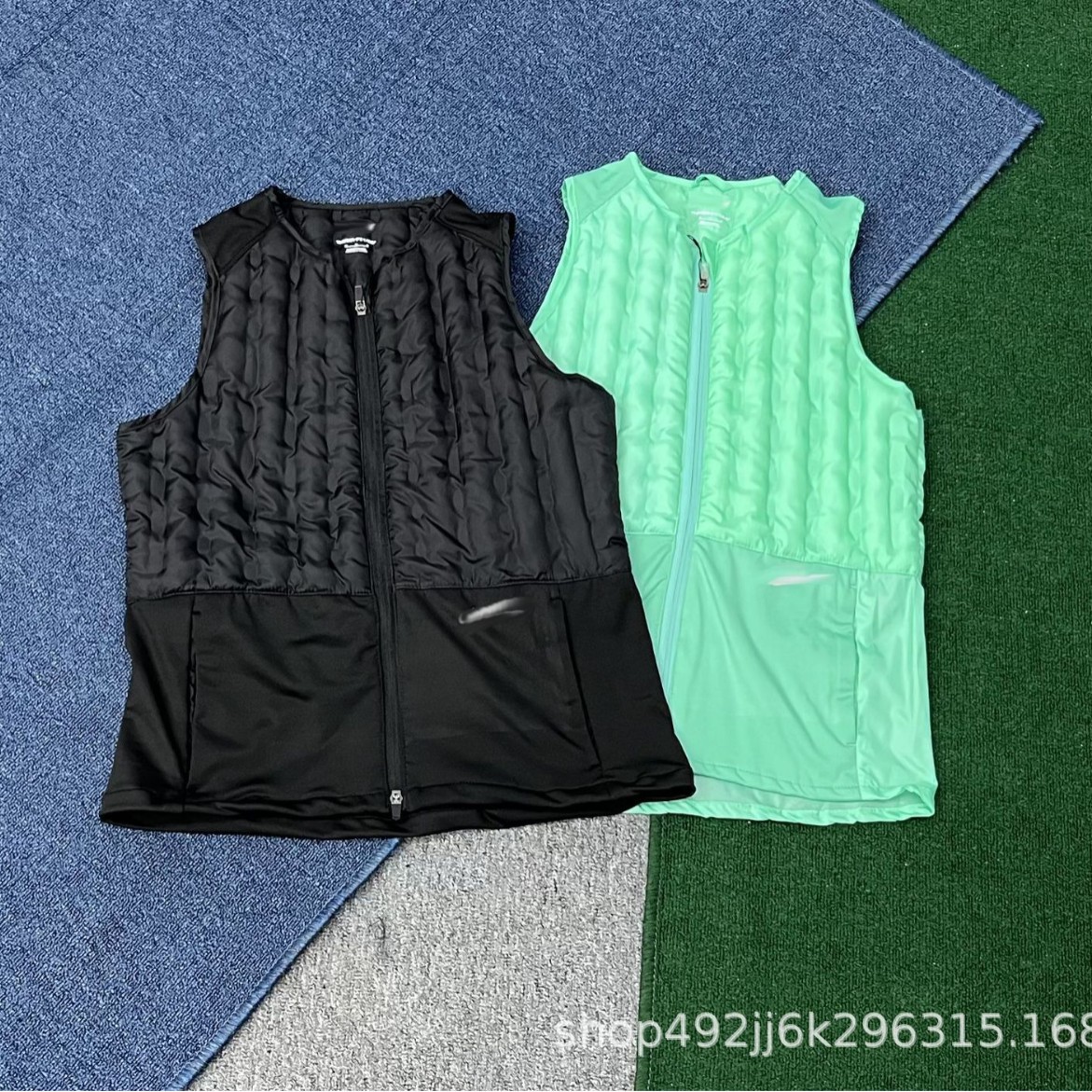 New Autumn and Winter Training Sports Running Vest Jacket down Light, Warm, Breathable and Windproof Vest Casual and Fashionable