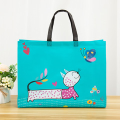 Cute Print Gift Bag, Easy to Fold, Non-woven Handbag, Children's Costume, Eco-friendly Shopping Bag, Logo Can Be Printed