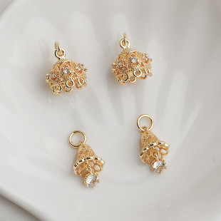 14K����ɫ�ʯ�ʹ����K���� �}�Q�R��K������Kñ diy�Ʒ���