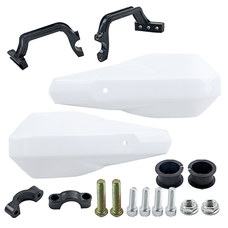 Off-road motorcycle four-wheel ATV modified hand handle mudguard anti-collision plastic hand guard multi-color selection