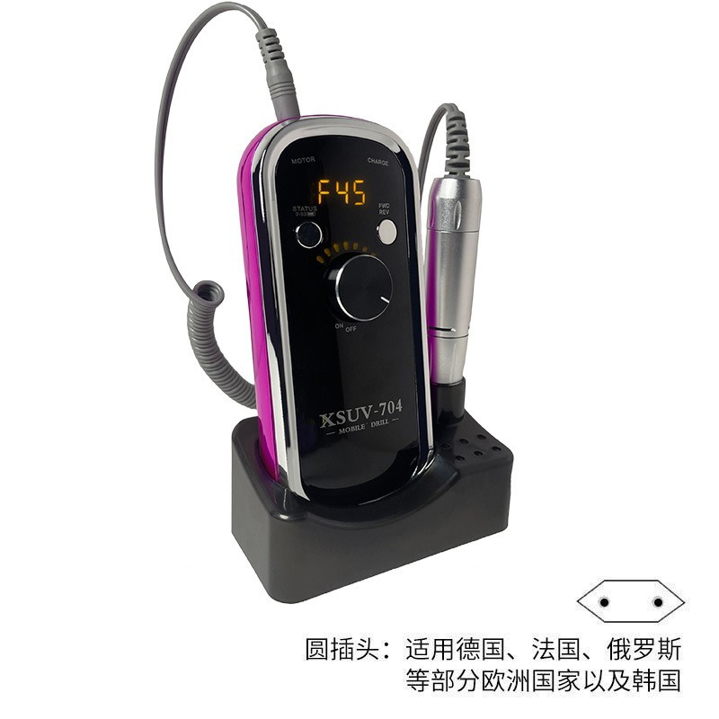 Disposición de almacenamiento eléctrico de 35000rpm ajustable velocidad de rotación de la máquina de molienda eléctrica especial para la tienda de uñas