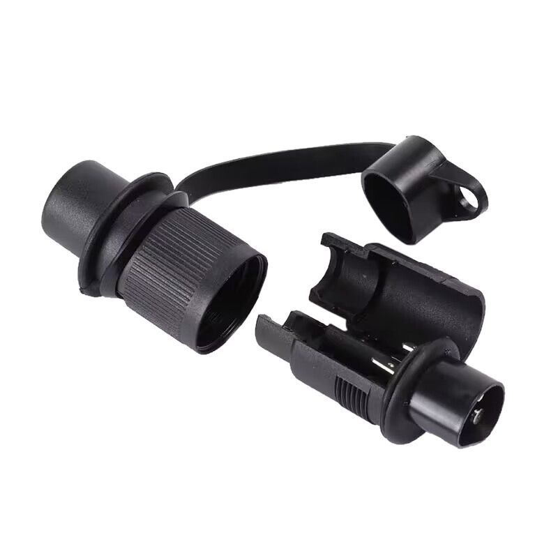 3-Pin 12-Volt Plug Truck Cable Connector 3-Core Tractor European Style Trailer Signal Light Display