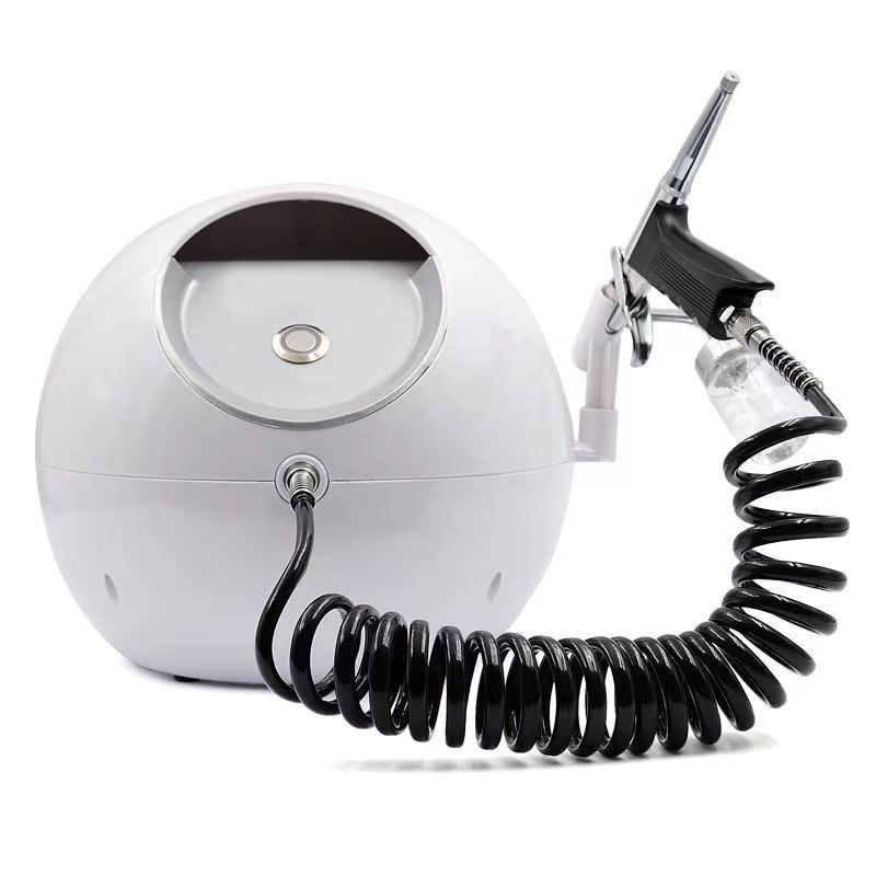 Beauty salon spherical oxygen injector South Korea high pressure water oxygen instrument large spray power sprayer suction Pen bubble pen water replenishing instrument