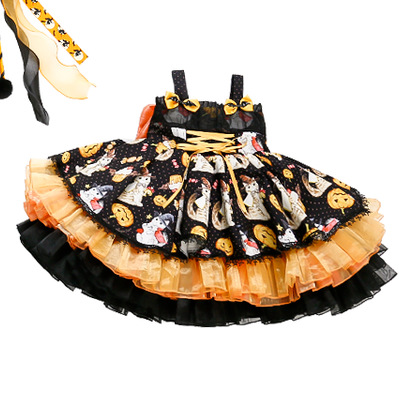 Witch pumpkin skirt