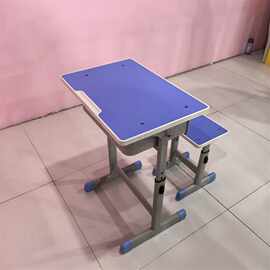 中小学生课桌椅学校书桌培训辅导机构课桌凳升降家用学习桌椅套装