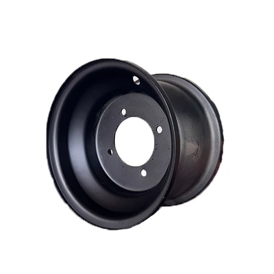 Hub Steel Rim Black, Motorcycle wheel hub
