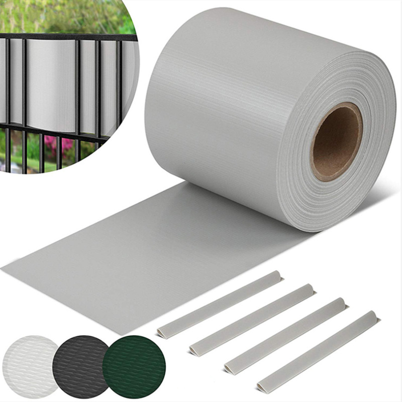 Foreign Trade Export Anti-Uv Garden Balcony Fence Roll Privacy Fabric Pvc Mesh Fabric