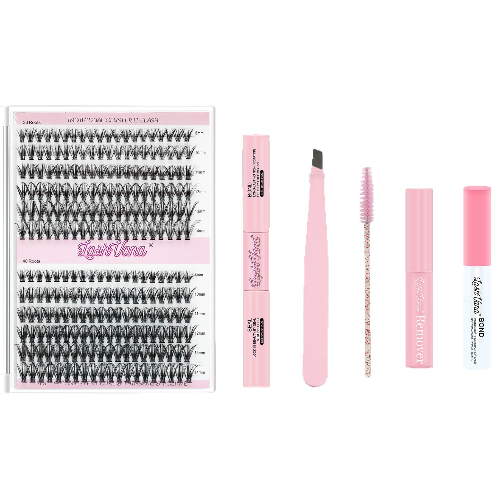 (Торговля через границу),False eyelashes, плотный завиток объёмный набор для наращивания, новая коллекция, отдельные пучки ресниц