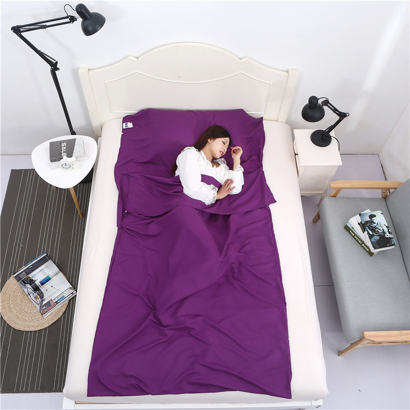 1인용 넓히기(115*210cm) - 라일락 퍼플, 무료 보관 가방