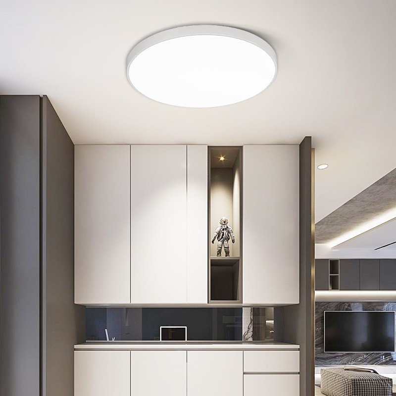 lámpara de techo led simple y creativa lámpara de pasillo de corredor doméstica moderna lámpara de balcón redonda lámpara de habitación lámpara de dormitorio