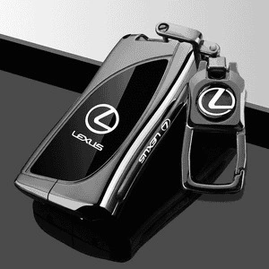 Car key bag Keys for Models - lexus-a-model-3-button-piano-black-label-metal-buckle