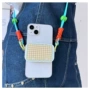 翻盖伸缩斜跨方形背夹