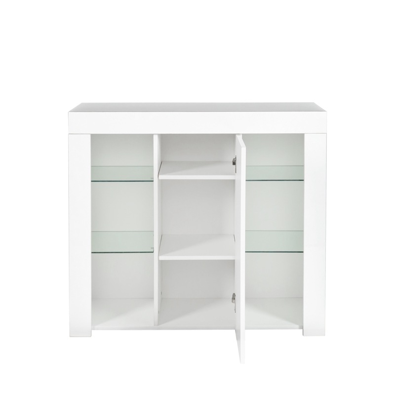 Gabinete de aparador de placa de roca multifuncional simple gabinete de té moderno armario de cocina gabinete de almacenamiento de sala de estar gabinete de aparador integrado