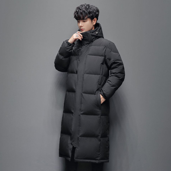 Long down jacket