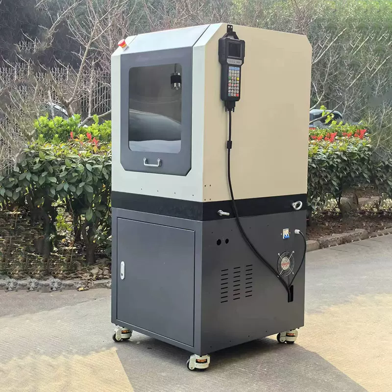 JD3030全包静音防尘小型CNC精雕机碳化硅氧化铝精密雕刻机