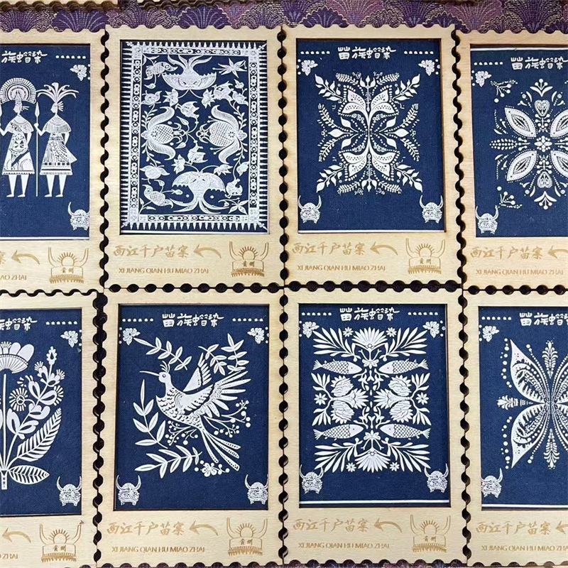 云南旅游特色木质冰箱贴文化创意手工纪念品新国潮民族风礼物|undefined