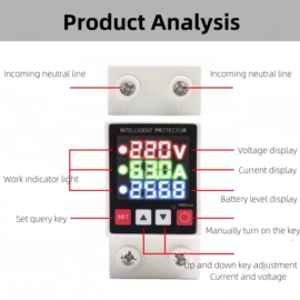 保护器;时间继电器;电能仪表