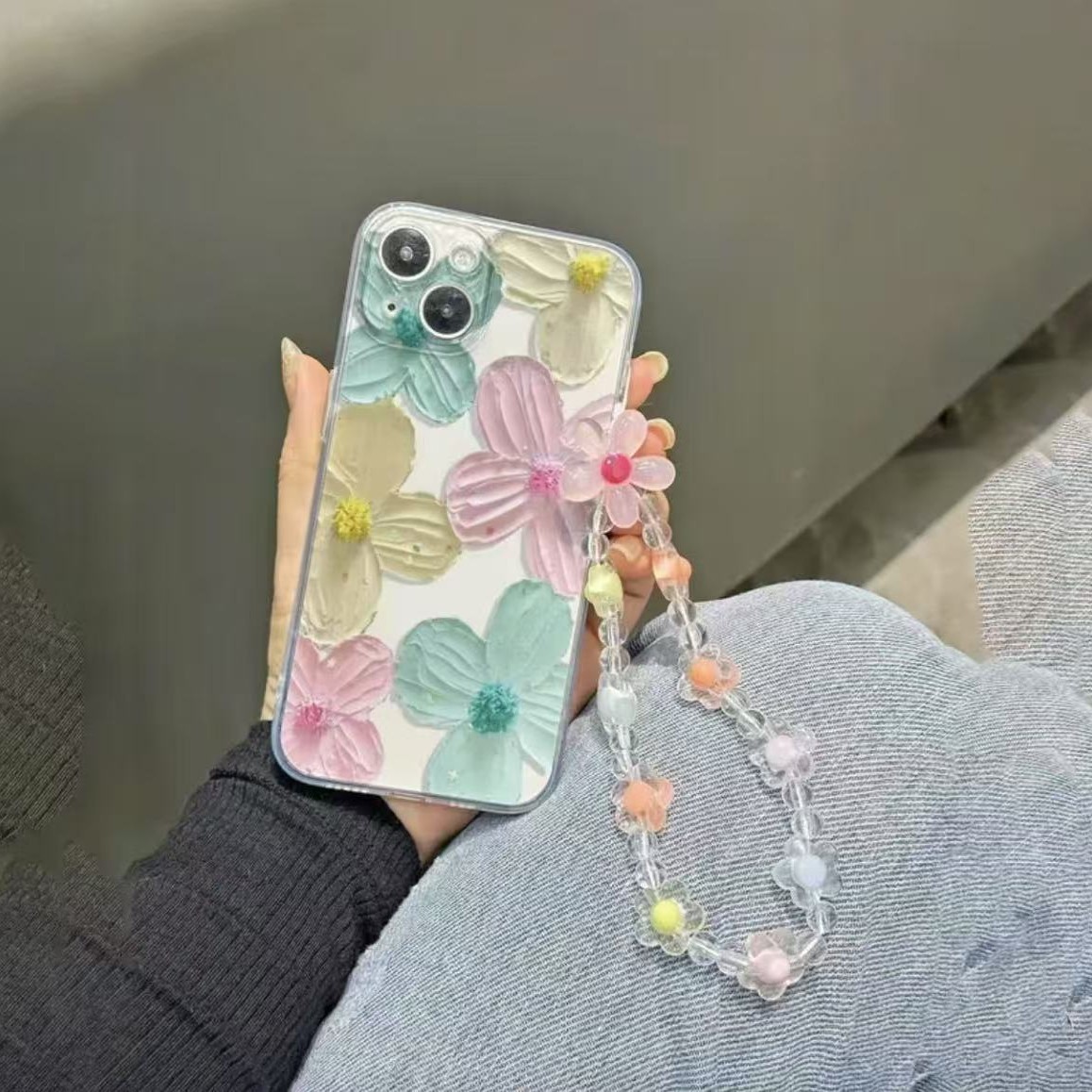 Excluso transfronterizo para iphone15promax funda para teléfono móvil transparente Apple 16 todo incluido 14pro Japón y Corea 13/12