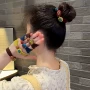 高弹力简约可爱彩色发绳