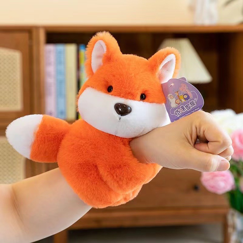 Muñeca de peluche de carpincho (Kapibara) - Pulsera de muñeca con títere de mano - Juguete de peluche suave