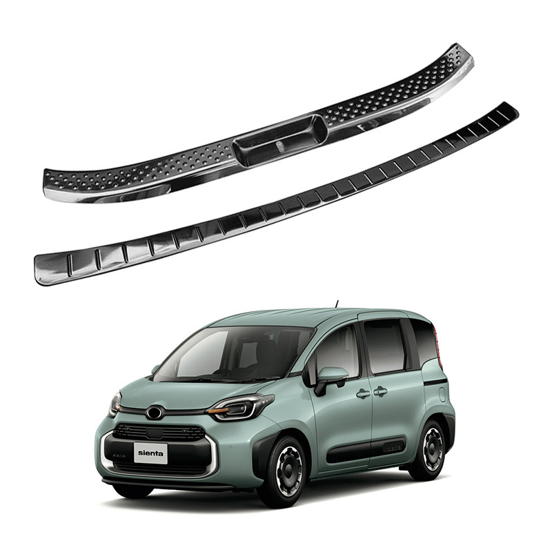Suitable for 22 Toyota Toyota SIENTA rear guard plate door sill pedal stainless steel protective sticker