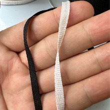 0.5cm宽化纤织带窄平纹挂吊牌带商标带肩带挂带吊带绑带涤丝带