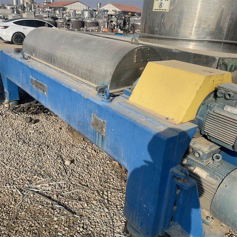 回收二手卧螺离心机   螺旋卸料分离机   不锈钢化工分离设备