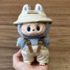 Beige work clothes (fisherman's hat + overalls)