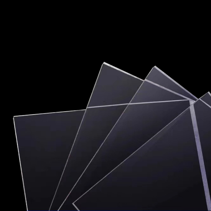 PVC透明板 切割聚氯乙烯双面覆膜透明PVC板材 PVC硬板塑料硬胶板