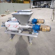 三相电人工上料牛粪猪粪干湿分离机 小型家用猪粪鸡粪干湿粪分离