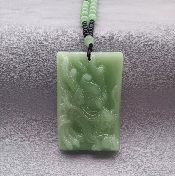 [Light Green] Qinglong Pendant