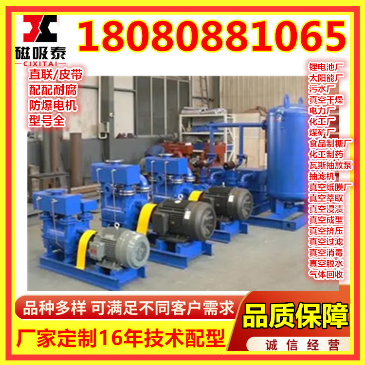 2BEA/13/C3152水环式真空泵15KW水循环真空泵7.3M3/min液环真空泵