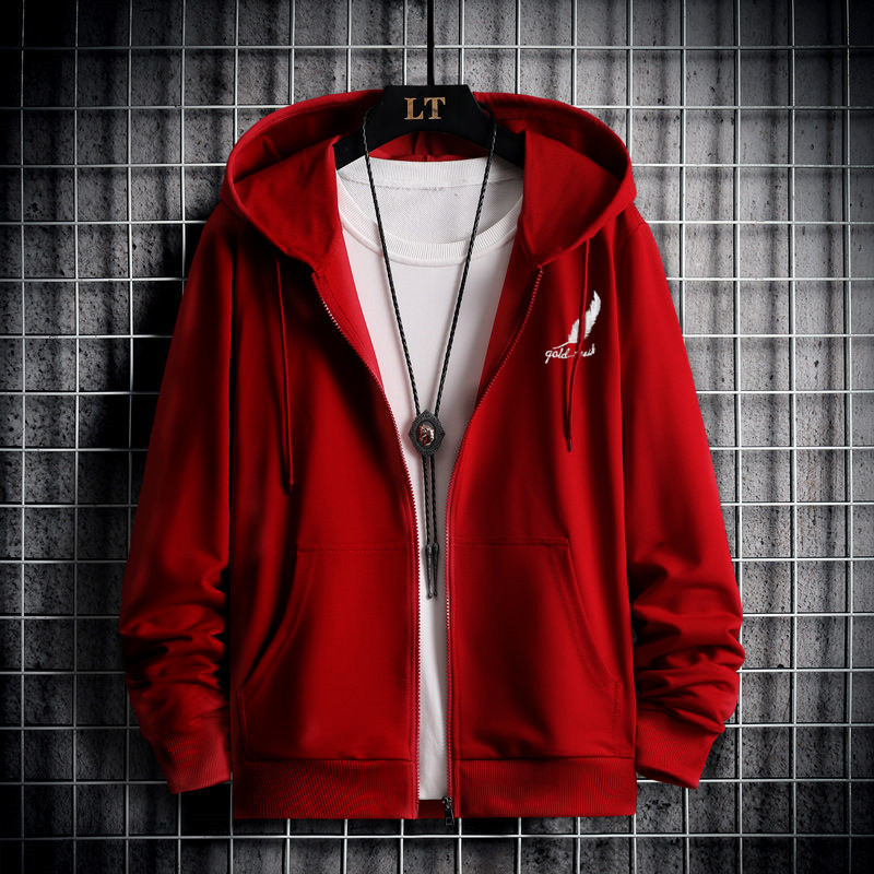 Autumn and Winter Cashmere Men's Sweater Loose Cardigan Fleece-lined Thickened Zipper Hooded Casual Jacket Autumn and Winter Cashmere Men's Sweater Loose Cardigan Fleece-lined Thickened Zipper Hooded Casual Jacket