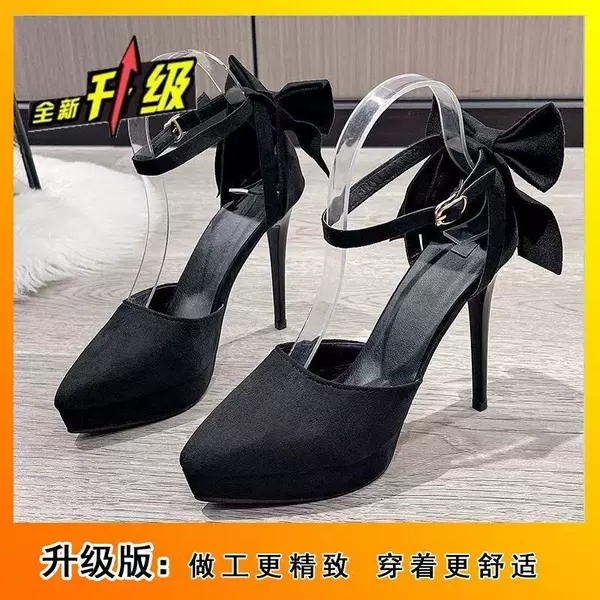 Black suede【12cm】