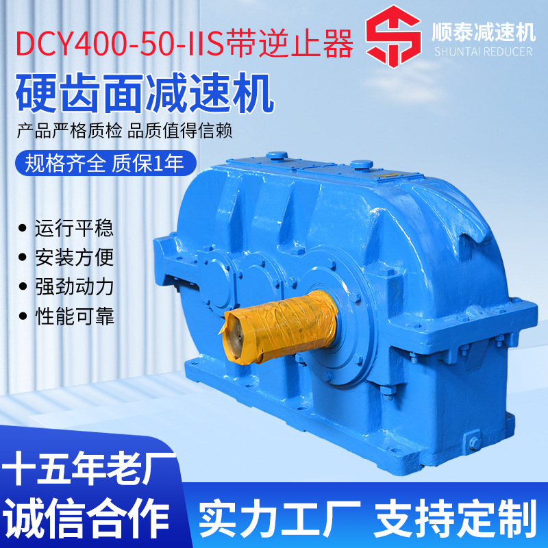 硬齿面减速机DCY400-50-IIS 低噪音齿轮减速器 泰兴减速机变速器