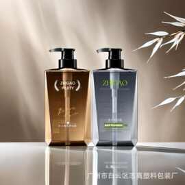 PET高透菱角方瓶300ML洗发水瓶40ML沐浴露分装瓶酒店洗护包装瓶