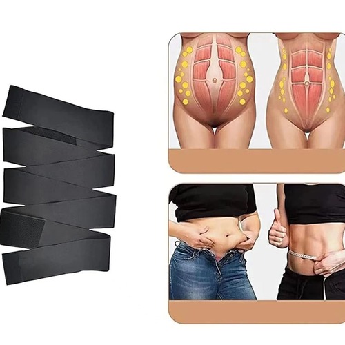 Cross-border Western and Eastern multi-layered thick waist-wrapping body-shaping corset elastic band wholesale