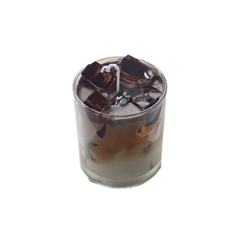 Small transparent glass candle, aromatherapy, wholesale