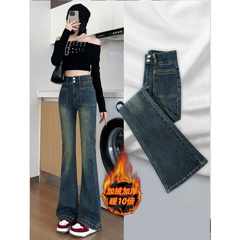 벨벳 시멘트 그레이 팬츠